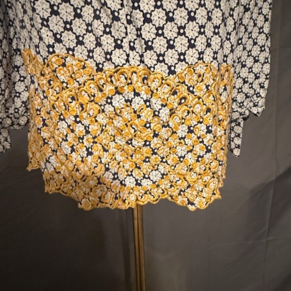 FEVER Peasant Blouse Size L - Picture 2 of 4